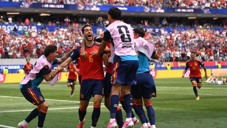 Botërori 2026/ Spanja fiton në fund 2-1 kundër Belgjikës dhe gjen Francën në gjysmëfinale