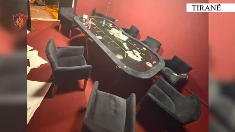 Zbulohen 3 lokale të kthyera në bazë për lojëra fati në Tiranë, 2 në pranga, 2 në kërkim! 4 të rinj vihen në hetim