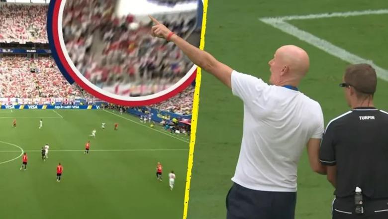 Skandal në Botëror, topi u ndal nga kamera 'e qiellit' dhe Anglia shënoi me Bellingham! Arbitrat dhe VAR nuk e konsideruan (VIDEO)