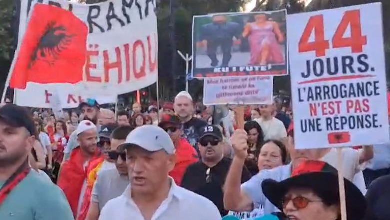 Protesta e 44-t/ 'Tkurret' pjesëmarrja, organizatori Lika-qytetarëve: Nëse na bashkoheni ne, do bëni pushime verore gjithë jetën! Tepelena: Kodi zgjedhor i 2008 ka marrë peng demokracinë!