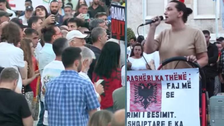 Tkurrja e protestës, organizatorja Kokaj: Nuk numërohen numrat, por ditët që jemi në shesh