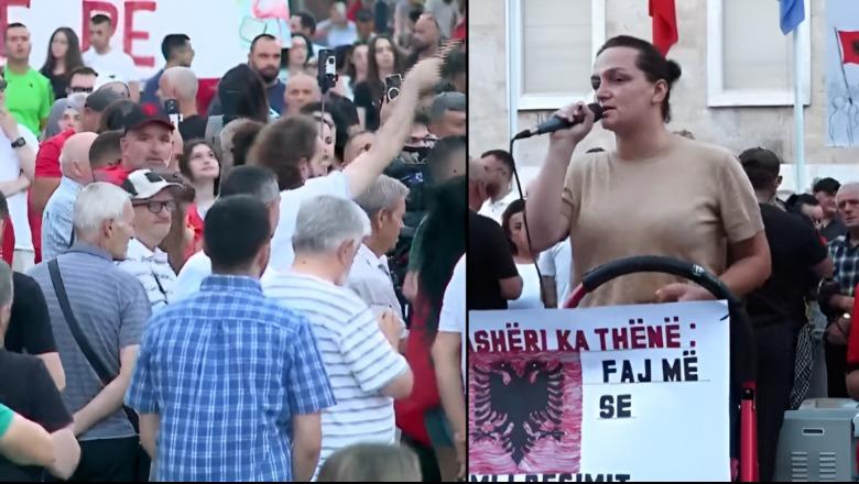 Tkurrja e protestës, organizatorja Kokaj: Nuk numërohen numrat, por ditët që jemi në shesh