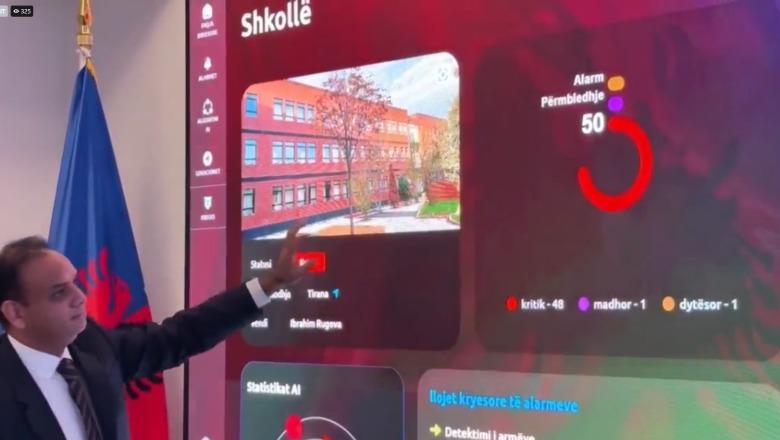 Smart City/ 20 shkolla në Tiranë pajisen me kamera inteligjente, sinjalizim në kohë reale për incidente dhe sende të ndaluara