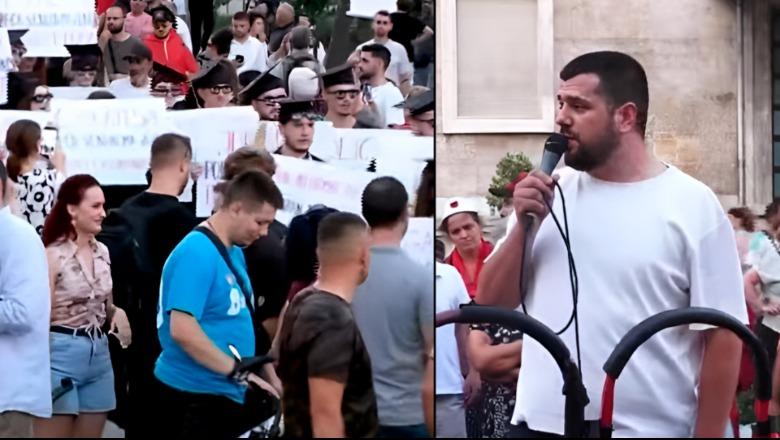 Protestuesi thirrje SPAK nga tubimi: Tregoni nëse ka një kërkesë të dytë të protokolluar në Kuvend për heqjen e imunitetit të Ballukut