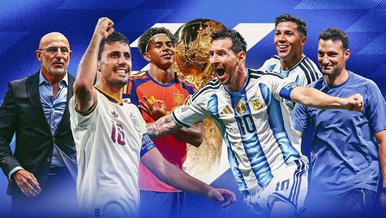 Formacionet zyrtare/ Argjentina forcon mesin e fushës, Spanja lë në stol Pedrin! Titullarët e finales së Kupës së Botës 2026