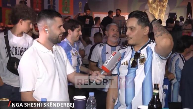 Me një shqipe të rrjedhshme, tifozi i Argjentinës që jeton prej gjashtë vitesh në Shqipëri: E dashuroj vendin tuaj, Spanja duhet të na ketë frikë