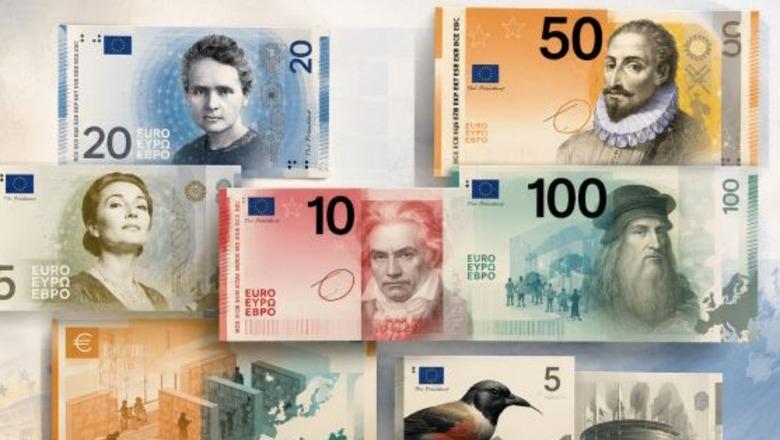 Kartëmonedhat e reja euro, BQE zbulon dizenjot e reja: Nga Leonardo da Vinçi te Maria Callas, kush janë figurat e përzgjedhura për paranë e Europës