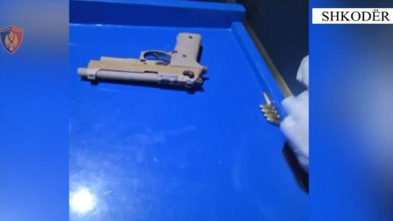 Shkodër/ U kapën në një lokal me armë zjarri dhe lëndë narkotike, tre të arrestuar
