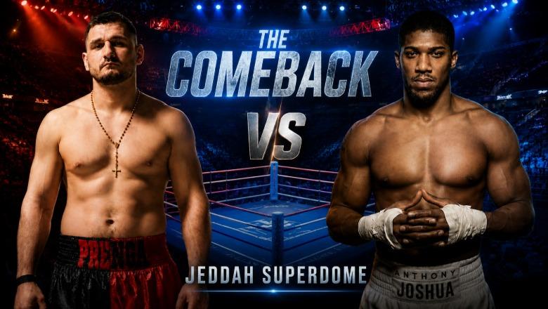 Sonte shkruhet historia, Kristian Prenga sfidon Anthony Joshua në duelin më të madh të boksit shqiptar