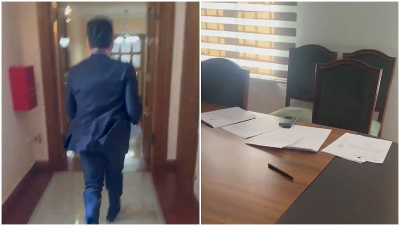 VIDEOLAJM/ Kredia 302 mln $ nga SHBA, Agron Shehaj merr marrëveshjen konfidenciale dhe ikën me vrap 