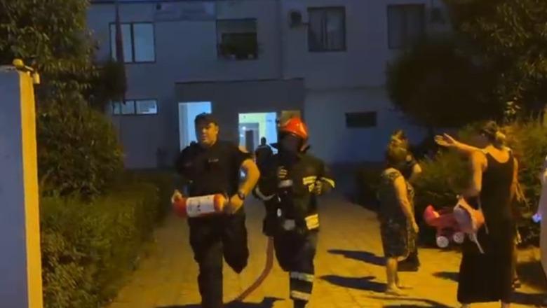 Përfshihet nga zjarri Drejtoria Arsimore e Fierit, 2 mjete zjarrfikëse në vendngjarje