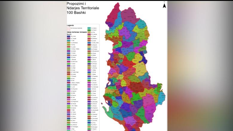 'Territorialja', PD prezanton hartë me 100 bashki, 12 qarqe dhe 6 rajone! Qarku Fier në vend të parë, demokratët nuk prekin Gjirokastrën