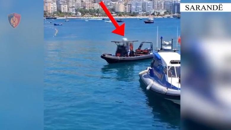 Hyri në zonën e rezervuar duke rrezikuar pushuesit, 500 mijë lekë gjobë për drejtuesin e gomones në Ksamil, i bllokohet mjeti lundrues