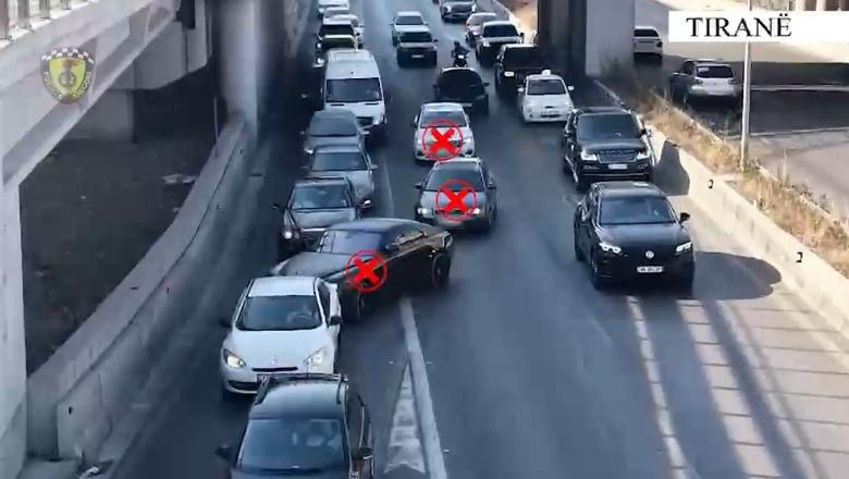 Policia 'skanon' rrugët e Tiranës, mbi 12 mijë shkelje gjatë javës së fundit, 1 562 shoferë gjobiten për përdorim celulari dhe mos vendosje të rripit të sigurimit