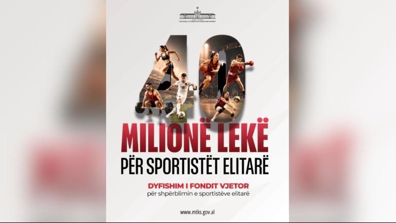 40 milionë lekë për sportistët elitarë, ministri Gonxhja: Mbështetje për sportet joolimpike, rriten trajtimi ushqimor dhe shpërblimet për konkurset ndërkombëtare