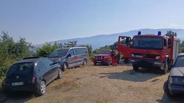 Mallakastër/ Zjarri në fshatin Riban merr përmasa të mëdha, rrezikon të digjet masivi pyjor në Lofkënd! Kërkohet ndërhyrje nga ajri 