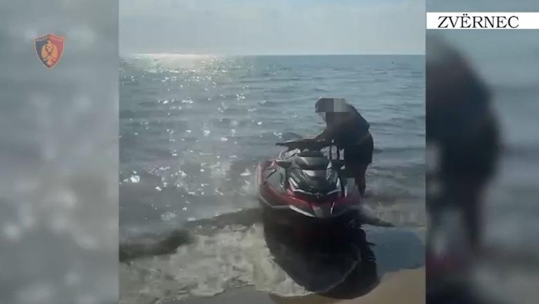 Rrezikoi pushuesit, 300 mijë lekë gjobë për drejtuesin e Jet Ski në Zvërnec
