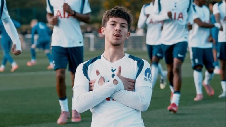 Armend Muslika bind trajnerin De Zerbi, talenti i Kombëtares firmos kontratë profesionale te Tottenhami në Premier League