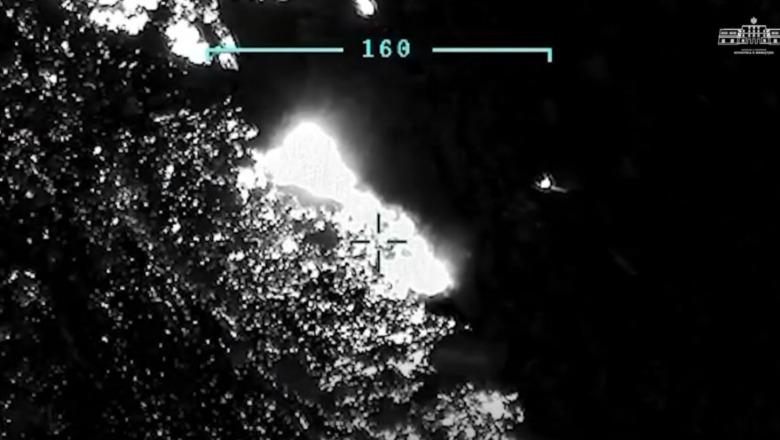 Beteja me flakët në Krujë, pamjet me dron termik! Nufi: Mbi 400 efektivë luftuan gjithë natën, asnjë banesë e djegur