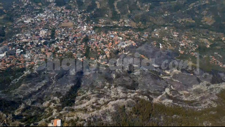 Kruja pas ‘natës së ferrit’, PAMJET me DRON tregojnë ‘plagët’ që shkaktoi zjarri! (VIDEO)