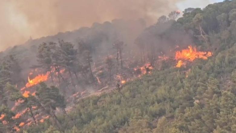 Situata me zjarret në Shqipëri, Mbrojtja Civile: 18 vatra në 12 orë, 5 ende aktive! Qindra forca në terren, tre helikopterë në Krujë, shuhen flakët në Klos dhe Mallakastër