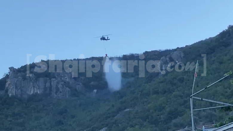 Krujë/ Zjarri në fshatin Zidoll rrezikoi depot e eksplozivit dhe 'Albanopolis-in, rinis ndërhrja nga ajri për shuarjen e plotë të flakëve!