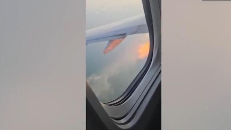 SHBA/ U përplas me një tufë zogjsh, merr flakë motori i avionit, bën ulje emergjente