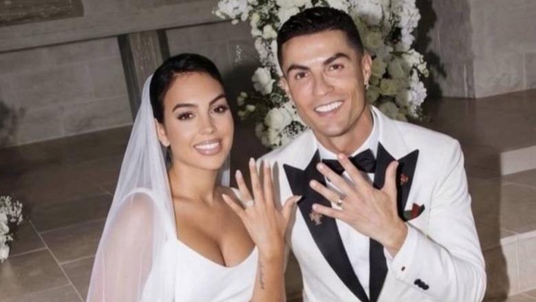 Dasma e vitit/ Pas gati 10 vitesh bashkë, martohen Cristiano Ronaldo dhe Georgina Rodriguez