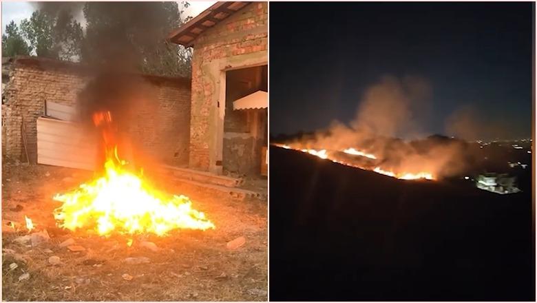 Ekskluzive/ 3 ditë pasi vendosi dy zjarre në Tiranë, i moshuari e gjen veten të dënuar: Jetoj vetëm, djeg mbeturinat