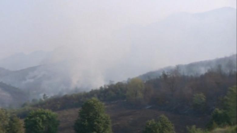 Zjarri në Tiranë/ Përmirësohet situata në fshatin Daias, po punohet nga toka dhe ajri  