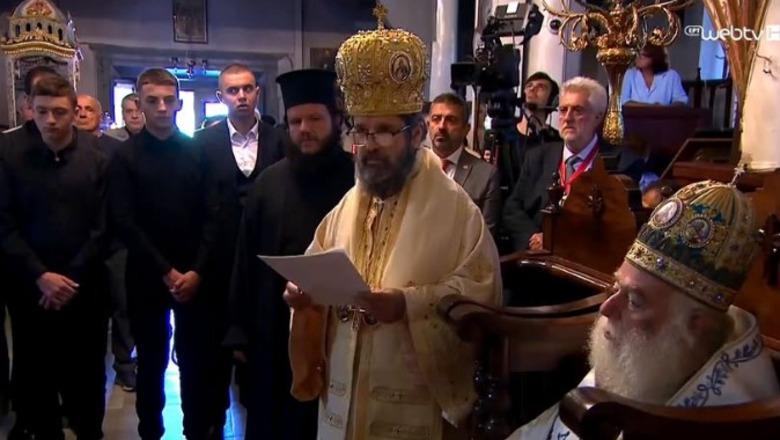 Fortlumturi Joani merr pjesë në ceremoninë kushtuar kreut të botës ortodokse: Kisha shqiptare do të vijojë të punojë për paqen dhe unitetin