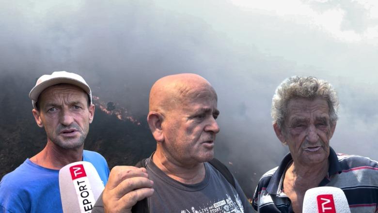Zjarri aktiv prej disa ditësh në Pukë, digjen 120 hektarë pyje! Flakët u afron dy fshatrave, në Gojan banorët bëhen gati për evakuim!
