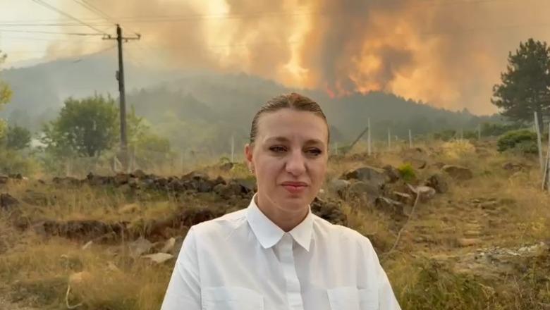 Zjarri në Gojan u afrohen banesave, nisin evakuimet! Prefektja e Shkodrës: Bashkëpunoni me autoritetet për të mbrojtur jetën