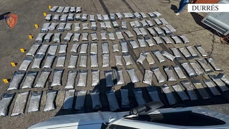 Do të trafikonin 80 kilogramë kanabis nga Kanadaja në Shqipëri, 3 të arrestuar në Durrës, 2 në kërkim