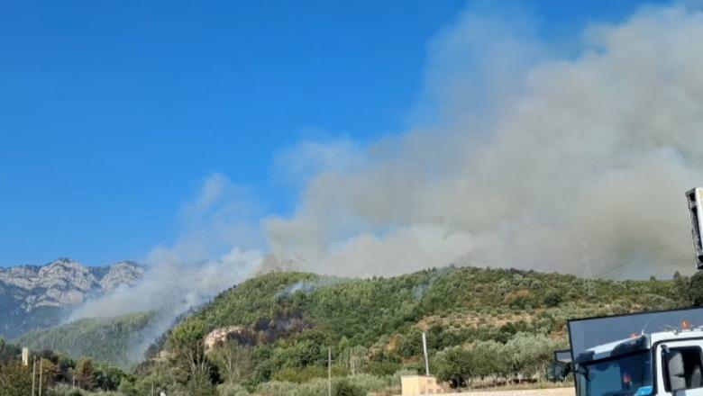 Zjarret, 7 vatra aktive në vend! Riaktivizohen flakët në Krastë të Krujës dhe Pishë Poro, 2 avionë për zjarrin në Malin e Çikës