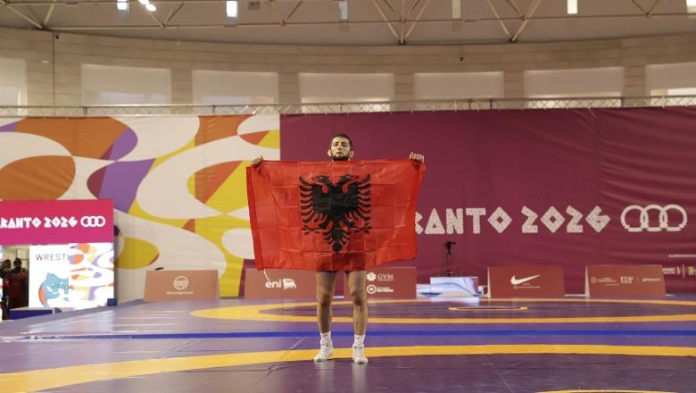 Fitoi medaljen e artë në Lojërat Mesdhetare, premtimi i Islam Dudaev: Shihemi në Botëror, Shqipëria është shtëpia ime