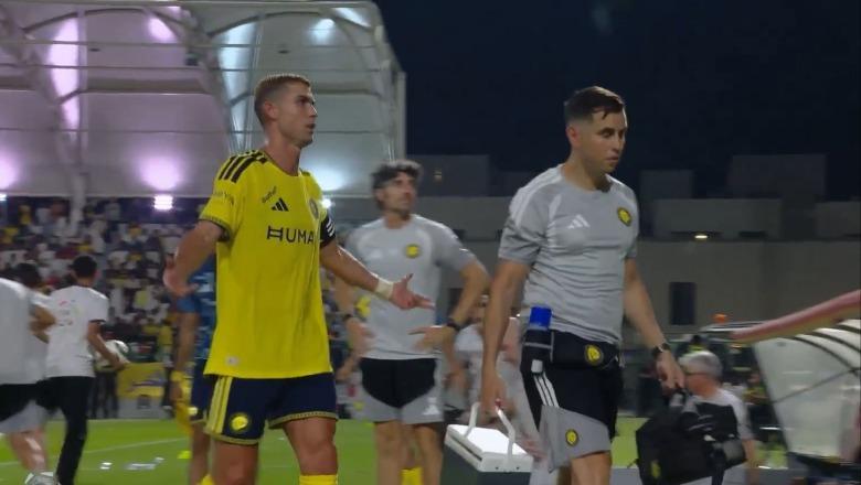 VIDEO/ Trajneri e largoi pas 45 minutash lojë, Ronaldon e 'lënë nervat'! Al Nassr përmbys 2-3 Al Ettifaq