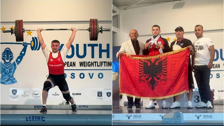 Peshëngritje/ Antonino Mullisi shkëlqen me tre medalje, nënkampion Evrope për të rinj dhe dy rekorde evropiane
