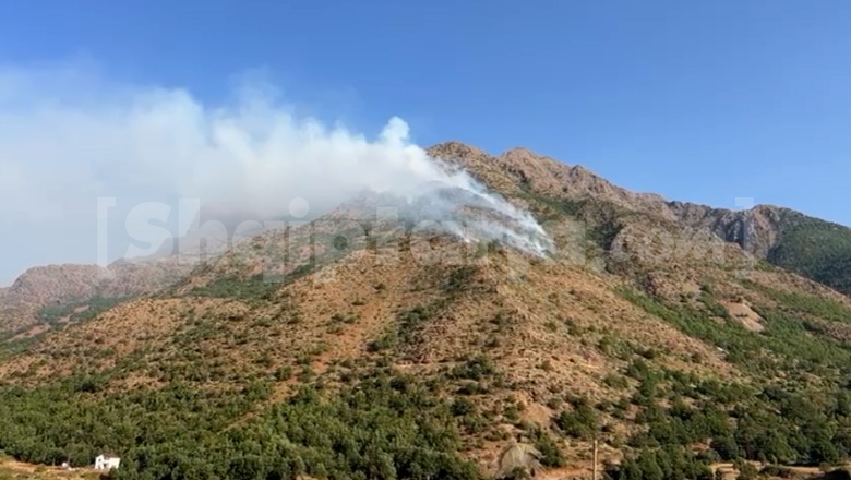 Zjarret, 4 vatra ende aktive! Problematikë mbeten flakët në qarkun e Dibrës! Shiu ‘qetëson’ Dajtin