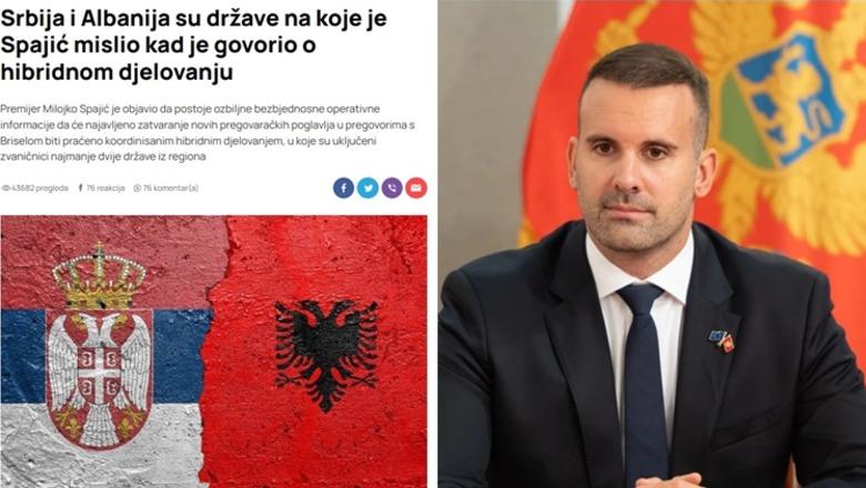 Media malazeze: Serbia dhe Shqipëria pas veprimtarive hibride ndaj Malit të Zi! Bardhi kërkon sqarime nga qeveria shqiptare