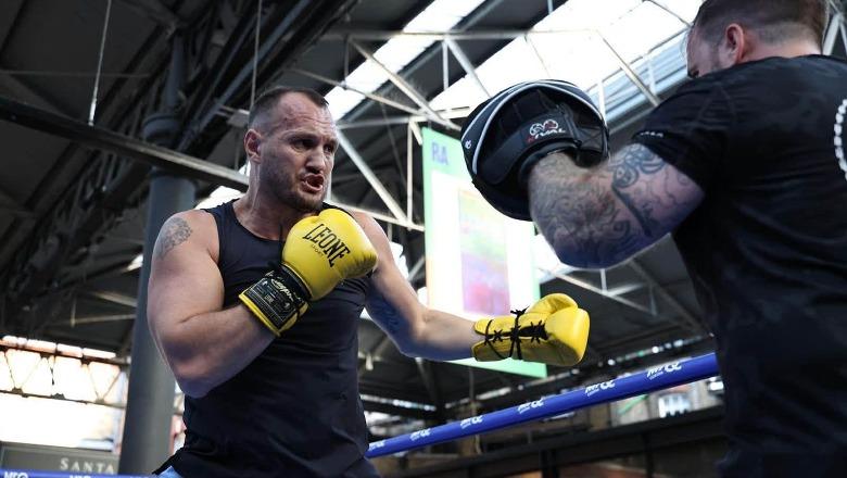 Boks/ Nelson Hysa ngjitet sot në ring, shkodrani sfidohet në Londër nga norvegjezi i pamposhtur Thomas Narmo