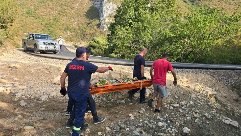 Mjeti përfundon në greminë në Mirditë, 1 i vdekur dhe 2 të plagosur