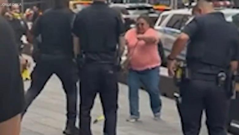 Sulm me thikë në zemër të Nju Jorkut, një viktimë dhe një i plagosur! Autorja refuzon të dorëzohet dhe qëllohet nga policia