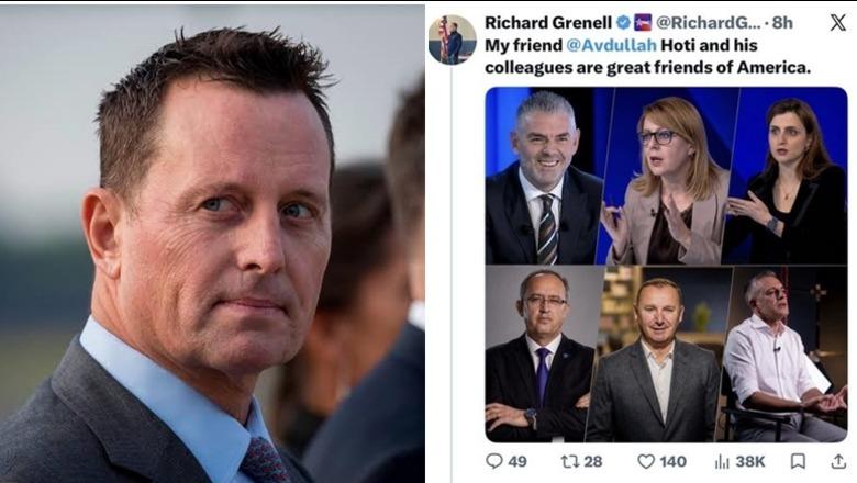 'Janë miq të mëdhenj të Amerikës', Richard Grenell në krah të 6 deputetëve të LDK-së që kundërshtojnë kandidaturën e Sejdiut për President