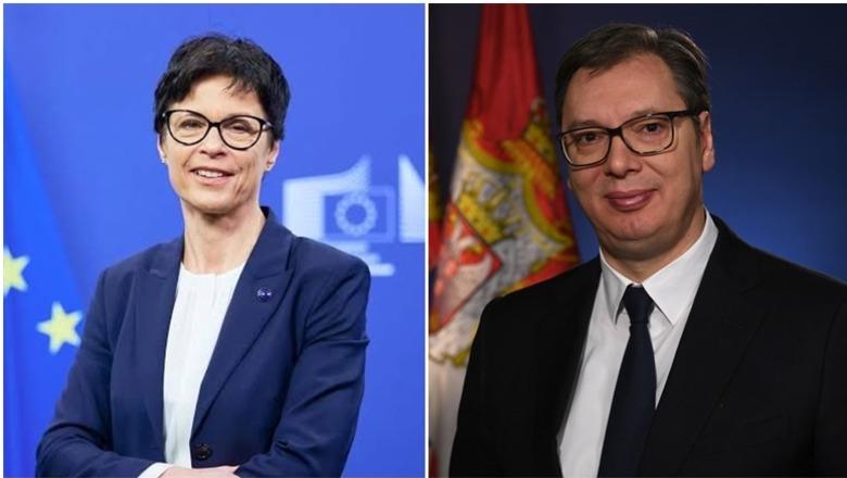 Marta Kos anulon vizitën në Serbi për shkak të nderimeve ndaj Ratko Mladiç, Vuçiç shpërthen ndaj saj: Mos më jep leksione për kriminelët