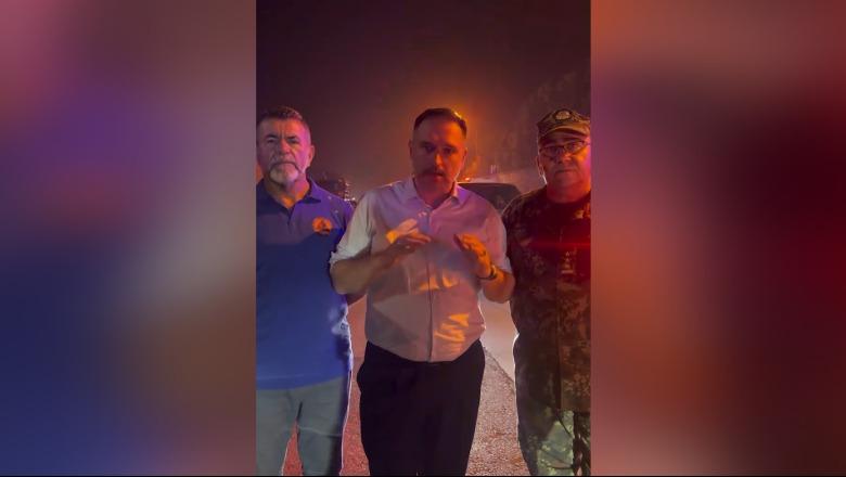 Zjarret, ministri Nufi nga Levani i Fierit: Dita e sotme, ndër më të vështirat e këtij sezoni!