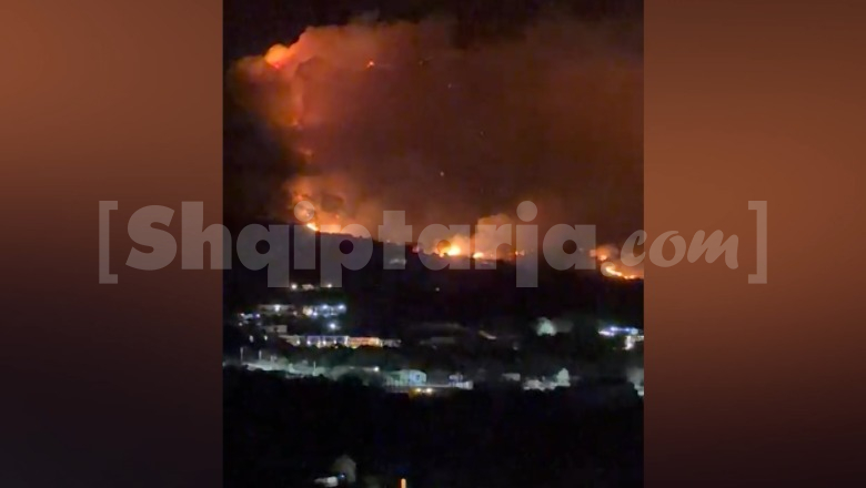 Situatë alarmante nga zjarri në Himarë, kryebashkiaku Tavo thirrje banorëve: Largohuni urgjent nga shtëpitë dhe bizneset, mund të rrezikoni jetën!
