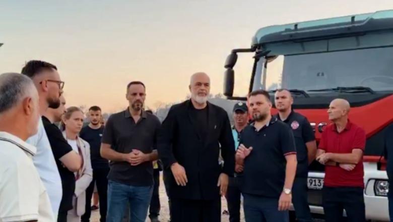 Zjarri në Himarë, Rama takim me banorët e prekur: Çfarë s’na vret na bën më të fortë! Dëmshpërblim