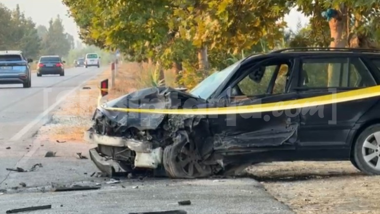 Aksident në Levan-Tepelenë, përplaset me ‘Benz’-in, humb jetën drejtuesi i ‘Audi’-t