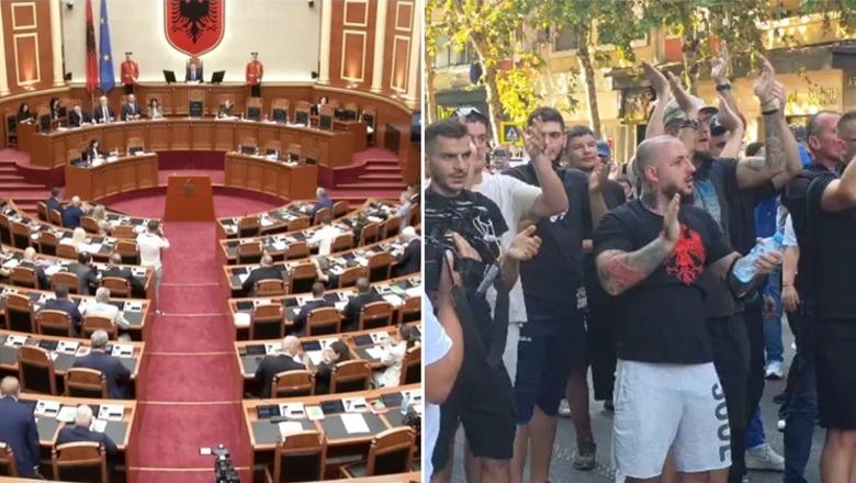 LIVE TV- Nis sesioni i ri parlamentar, deputetët priten me protestë! Begaj mesazh: Energjia qytetare të ushqejë dialogun! Peleshi: Prioritet puna për integrimin në BE